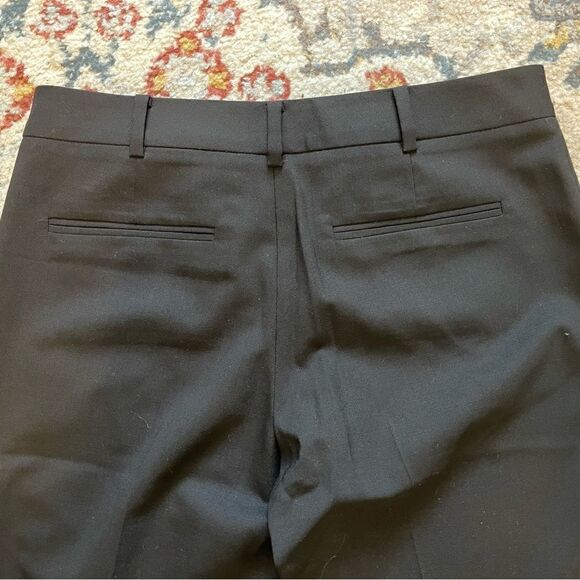 Club Monaco Black Trousers Straight leg with zippered pockets 2 - Picture 4 of 5